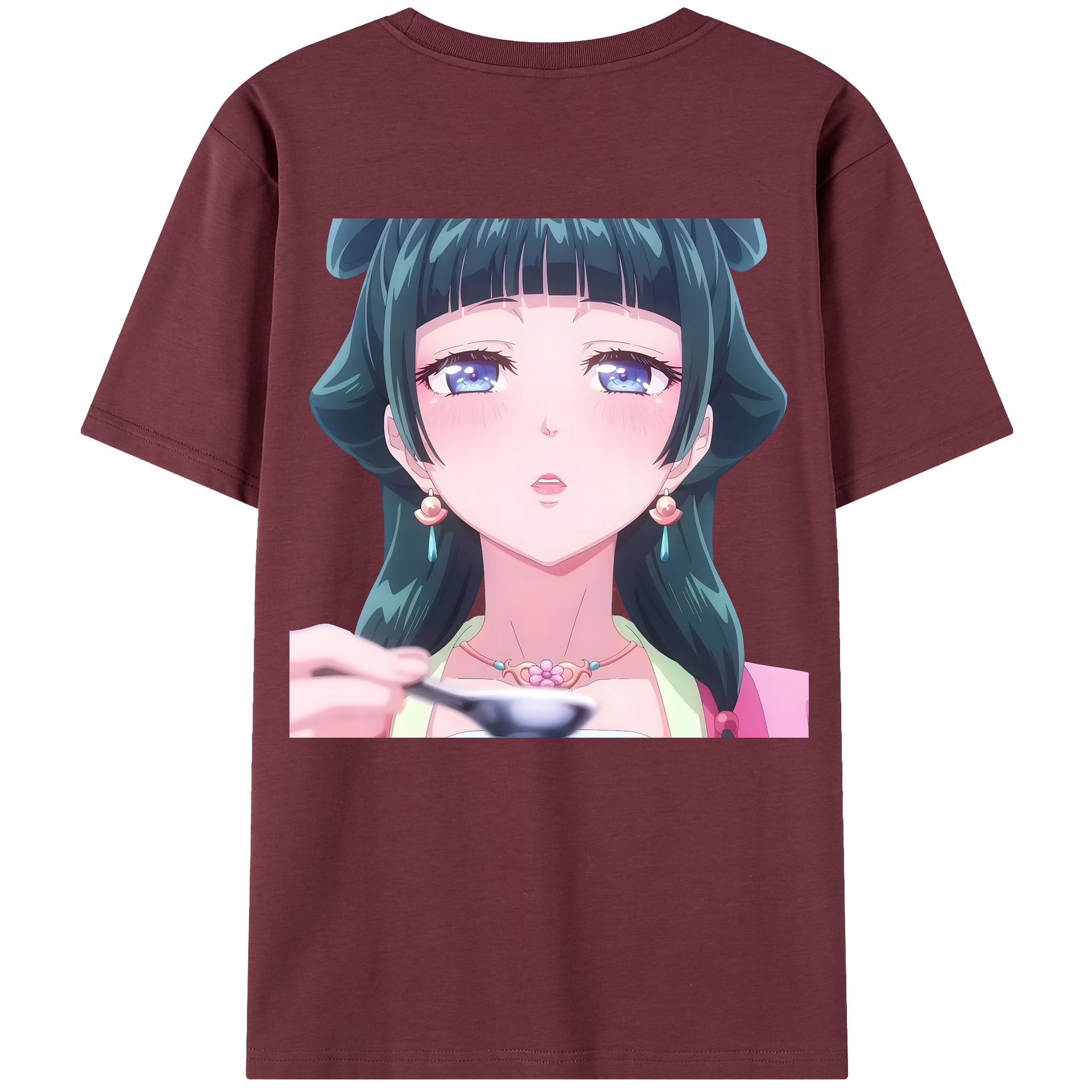 （画像用） 薬屋のひとりごと The Apothecary Diaries 綿100％半袖Tシャツ（背面プリント）